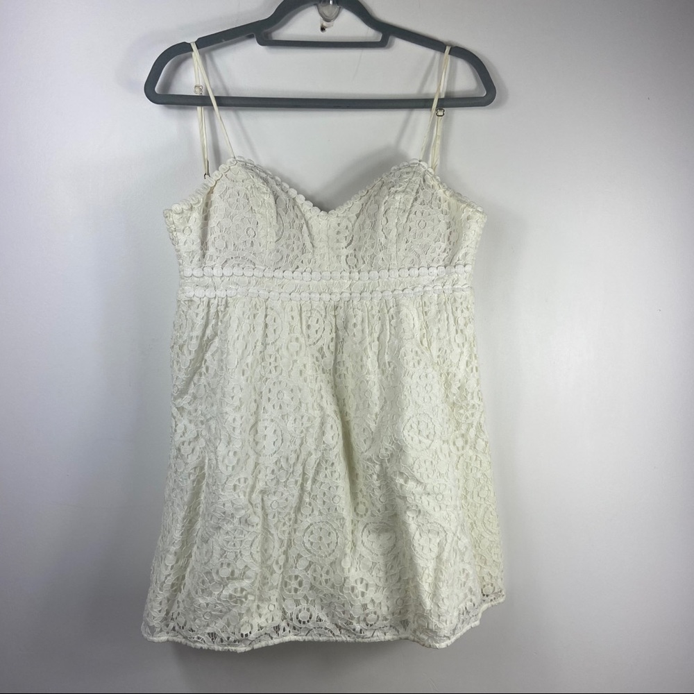 Lilly Pulitzer White Lace Dress